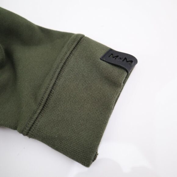 NWT Marc by Marc Jacobs Cotton Sweater Hoodie Army Green S-L $125+ - Picture 9 of 10